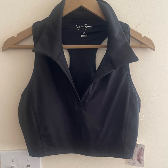 Jessica Simpson Halter Style Workout top NWT - Picture 2 of 12